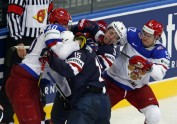 PČ hokejā: Krievija - ASV - 4