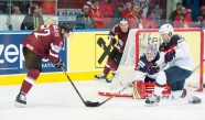 PČ hokejā: Latvija - ASV - 82