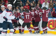 PČ hokejā: Latvija - ASV - 91