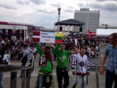Lietuvieši atbalsta latviešu hokejistus Minskā - 3