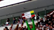 Lietuvieši atbalsta latviešu hokejistus Minskā - 5