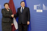 Straujuma tikas ar Eiropas Komisijas priekšsēdētāju Barrozu - 4