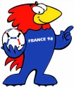 1998. gada PK turnīra talismans un Francijas nacionālais putns - gailis Futikss