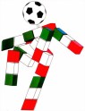 1990. gada PK turnīra talismans, "itālis" Čao