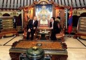 Prezidenta Bērziņa vizīte Mongolijā - 11