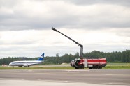 Rīgā nolaižas pasaulē lielākā lidmašīna An-225 Mriya - 38
