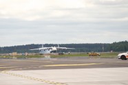 Rīgā nolaižas pasaulē lielākā lidmašīna An-225 Mriya - 44