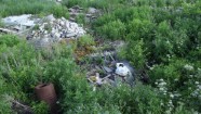 Būvgružu izgāztuve Nacionālajā botāniskajā dārzā Salaspilī