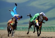 Horseback riding event in Hongyuan county
