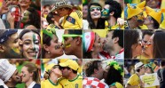 Pasaules kauss futbolā: Fans kissing