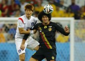 Pasaules kauss futbolā: Dienvidkoreja - Beļģija