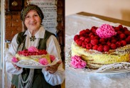 Andrejmuiža, Valentīna Pozņaka, lauku torte, torte