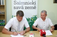 ZZS un partija "Latvijai un Ventspilij" paraksta vienošanos par turpmāko sadarbību 12.Saeimas pilnvaru laikā - 3