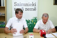 ZZS un partija "Latvijai un Ventspilij" paraksta vienošanos par turpmāko sadarbību 12.Saeimas pilnvaru laikā - 4