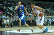 Eiropas čempionāta kvalifikācijas turnīra spēle basketbolā Latvija - Zviedrija - 28