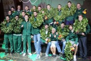Lietuvas basketbola izlases sagaidīšana Viļņā - 11