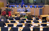 EP deputāti izjautā Dombrovski