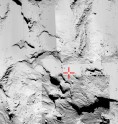 "Philae" sūtītie komētas attēli - 1