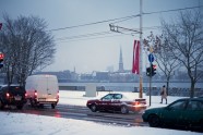 Pirmais sniegs Rīgā - 12