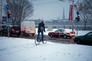 Pirmais sniegs Rīgā - 13