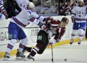 KHL spēle hokejā: Rīgas Dinamo - Sanktpēterburgas SKA - 4