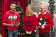 Rylan Clark, Holly Willoughby and Phillip Schofield