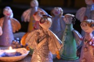 Pļaviņu Mākslas skolas audzēkņu keramikas darbu izstāde „Ziemassvētku gaismiņas” - 7