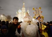 Krievijā sagaida Jauno gadu 