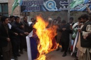 Pakistānā protesti pret 'Charlie Hebdo' - 4