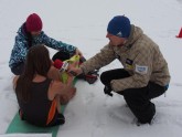 Latvijas skrējējs uzlabo Ginesa pasaules rekordu 5 km skriešanā basām kājām pa sniegu - 8
