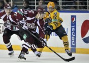 KHL spēle hokejā: Rīgas Dinamo - Atlant