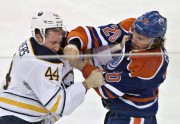 NHL spēle hokejā: Bufalo Sabres - Edmontonas Oilers - 3