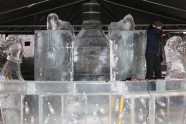 Jelgavas ledus skulptūras 2015 - 2