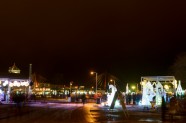 Jelgavas 17. starptautiskais ledus skulptūru festivāls. Ledus pasaka.