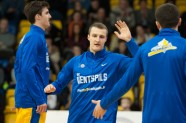 LBL spēle basketbolā: Ventspils - VEF Rīga - 45