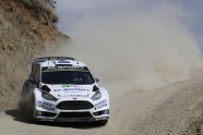 Tanaka auto noslīkst Meksikas WRC rallijā