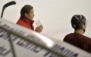 Latvijas hokeja izlases treniņspēle