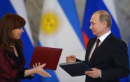 Argentīnas prezidente tiekas ar Putinu - 7