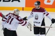 Hokejs, pasaules čempionāts: Latvija - Čehija
