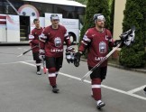 Latvijas hokeja izlases fotosesija Prāgā - 36