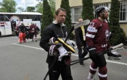 Latvijas hokeja izlases fotosesija Prāgā - 43