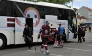 Latvijas hokeja izlases fotosesija Prāgā - 45