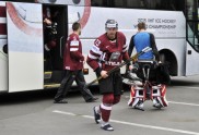 Latvijas hokeja izlases fotosesija Prāgā - 47