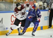 Hokejs, Pasaules čempionāts: Latvija - Francija