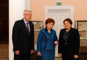 Premjere tiekas ar Latvijas un citu Eiropas valstu bijušajiem valstu un valdību vadītājiem - 3