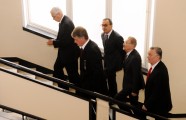 Premjere tiekas ar Latvijas un citu Eiropas valstu bijušajiem valstu un valdību vadītājiem - 15