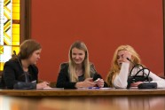 Žurnālistikas studenti iepazīst Saeimas reportiera darbu - 7