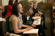 Žurnālistikas studenti iepazīst Saeimas reportiera darbu - 8