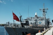 NATO Turcijas jūras spēku kara kuģis TCG Goksu - 3