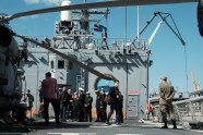NATO Turcijas jūras spēku kara kuģis TCG Goksu - 55